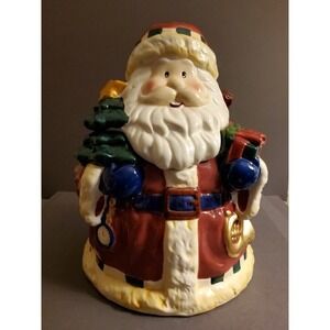 Santa Claus Ceramic Cookie Jar
